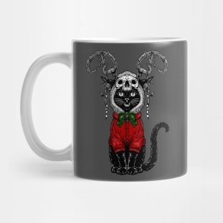 Krampus Christmas Cat Mug